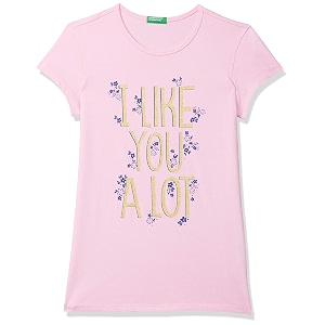 UNITED COLORS OF BENETTON Girls Regular T-Shirt