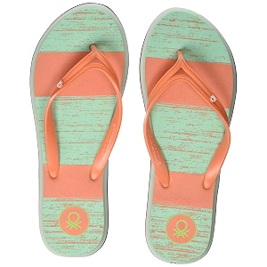 united colors of benetton girl39s flip-flops