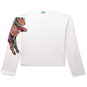 United Colors of Benetton Girls Regular T-Shirt