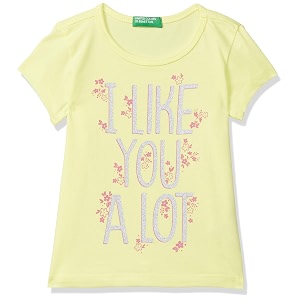 UNITED COLORS OF BENETTON Girls Regular T-Shirt