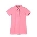 UNITED COLORS OF BENETTON Girl's Cotton Solid Regular Fit Polo Shirt