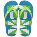 UNITED COLORS OF BENETTON Girl's Ip8flpsty1wi Ad5 Slippers