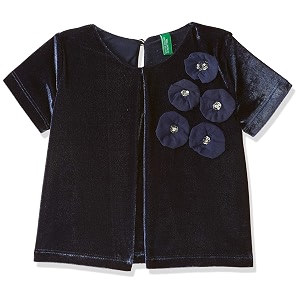 United Colors of Benetton Girls Plain Regular