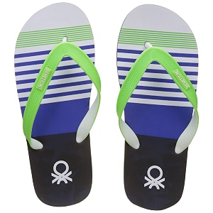 United Colors of Benetton Mens Flip-Flops and