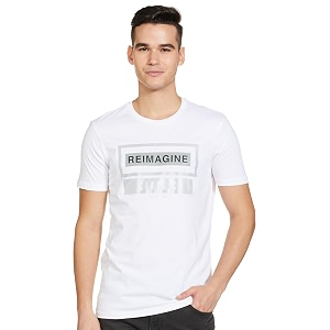 UNITED COLORS OF BENETTON Mens Cotton Solid