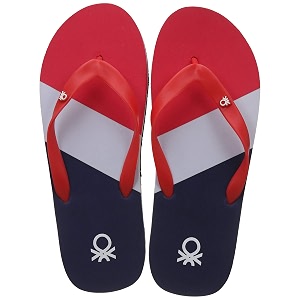 United Colors of Benetton Mens Flip-Flops