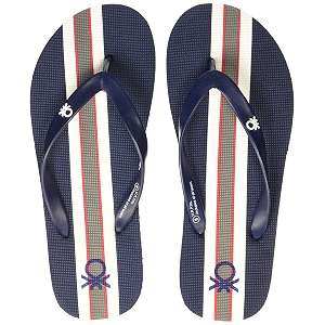 United Colors of Benetton Mens Flip-Flops