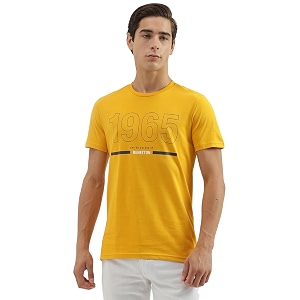 UNITED COLORS OF BENETTON Mens Solid Regular