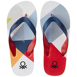 United Colors of Benetton Mens Eva Flip-Flops