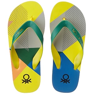 United Colors of Benetton Mens Eva Flip-Flops