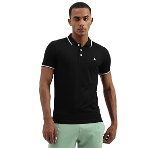 UNITED COLORS OF BENETTON Mens Solid Regular