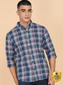 United Colors of Benetton Men Checkered Casual