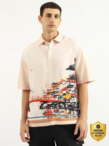 United Colors of Benetton Men Printed Casual