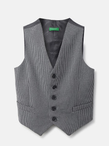 united colors of benetton self design baby boys waistcoat
