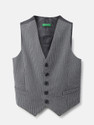 United Colors of Benetton Self Design Baby Boys Waistcoat