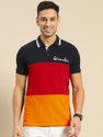 United Colors of Benetton Striped Men Polo