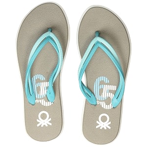 UNITED COLORS OF BENETTON Womens Benetton Flip-Flops