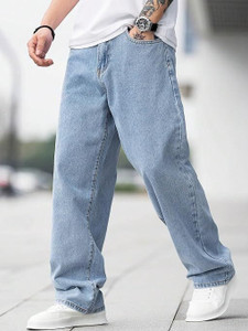 UNITED DENIM Loose Fit Men Light Blue