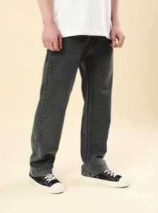 UNITED DENIM Relaxed Fit Men Dark Grey