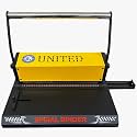 United Spiral Binding Machine A4 (Spiro 40) | Heavy Duty Metal Body | 12 Sheets Punching | 300 Sheets Binding Capacity | 46-Hole Precision Die | Ideal for Xerox Shops, Offices & Schools