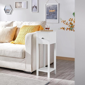 UNITEK FURNITURE Astapor Bedside Table With Drawer