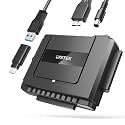 Unitek USB A/C IDE/SATA Adapter, Dual-Drive for 2.5/3.5" HDD/SSD, 5Gbps