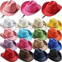 Unittype Adult Straw Cowboy Hat Bulk Western Party Pack