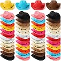 Unittype Adult Straw Cowboy Hat Bulk Western Party Pack