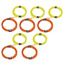 Universal 0.095" Trimmer Line, 14ft Dual-Color Pre-Cut Trimmer String, 5 Packs, Fits Most 15" Trimmers, Including EGO, Echo, Greenworks, WORX, RYOBI, Kobalt, Stihl &amp; More