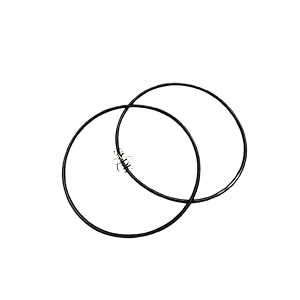universal 3 litre pressure cooker rubber gasket  compatible with all inner lid steel amp aluminium cookers pack of 2