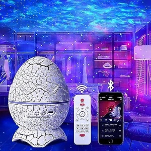 led night light star projector lamp with 360 rotatable amp remote control and 6 film shade rechargeable lamp for kids-baby room decorationbedroomnursery roombirthday gift