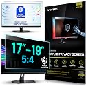 Universal Acrylic 17, 17.1, 18.1, 19 Inch Computer Privacy Screen Filter for Square Computer Monitors - 5:4 Aspect Ratio - 15.3" x 12.6" (390 x 320mm) - Monitor Frame Hanging Type