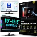 Universal Acrylic 19, 19.5 Inch Computer Privacy Screen Filter for Widescreen Computer Monitors - 17.3" x 11.4" (440 x 290mm) - Monitor Frame Hanging Type