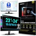 Universal Acrylic 23, 23.6, 23.8, 24 Inch Computer Privacy Screen Filter for Widescreen Computer Monitors - 21.2" x 13.4" (541 x 342 mm) - Monitor Frame Hanging Type