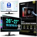 Universal Acrylic 26, 27 Inch Computer Privacy Screen Filter for Widescreen Computer Monitors - 24.1" x 15.1" (612 x 384 mm) - Monitor Frame Hanging Type