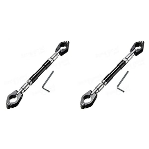 universal adjustable motorcycle handlebar cross bar m1-red-black model-1