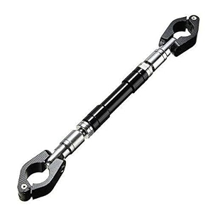 universal adjustable motorcycle handlebar cross bar m1 black