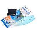Universal Anti Fog Film for Motorcycle Helmet Visor 3.46" x 10.7"-Helmet Face Shield Anti Fog Visor Insert