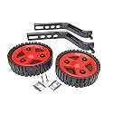 Universal Bicycle Training Wheels Set Adjustable 14 to 20 Inch Supporting Wheel Set Durable Anti Slip Steel Brackets for Kids Bike Balance Support Easy Installation for Learning Riders