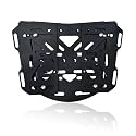 MOTO GENIUS Universal Bike Luggage Rack Top Base Plate | Adjustable Heavy-Duty Metal Mount | Fits All Motorcycles & Scooters | Easy Installation | Rear Carrier for Top Box & Bags