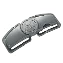 Car Seat Chest Clip Guard, Gray Rectangular, 6.93x3.98x0.87 in