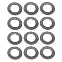 Universal Clutch Spacer Shim Washer 3/4 inch Shaft for 30 Series Torque Converter for Predator 212cc for Coleman CT200U BT200X KT196 196cc GX160 6.5hp 208cc Engine Mini Bike Go Kart (12pcs)