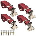Universal Drywall Stilt Replacement Straps (4PCS) - Adjustable Nylon Leg Straps for Secure &amp; Comfortable High Work - Construction, Painting, Plastering, Street Performances