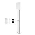 Universal EV Charging Station Stand with Hook and Canopy, Floor Mounted Vehicle Charger Holder for Secure and Convenient Charging in Garages, Factories, and Communities