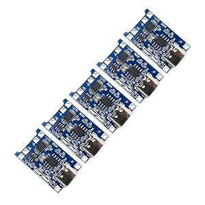 10pcs tp4056tpa40564056 c-type 5v battery charging module with inbuilt battery protection and charging indicator for diy projects