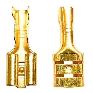 6mm electrical cable golden thimble 150 pieces for pcb car ac ro