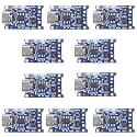 TP4056 C-Type 10PCS Lithium Battery Charging Converter with Overcharge Discharge Over-Current Protection Charging Board