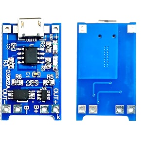 tp4056 micro usb 1pcs lithium battery charging converter with overcharge discharge over-current protection charging board 5v18650