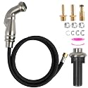 Universal Kitchen Faucet Sprayer Attachment/Hose/Holder Set, Brushed Nickel
