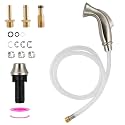Universal Kitchen Sink Faucet Sprayer with Hose/Holder, Brushed Nickel